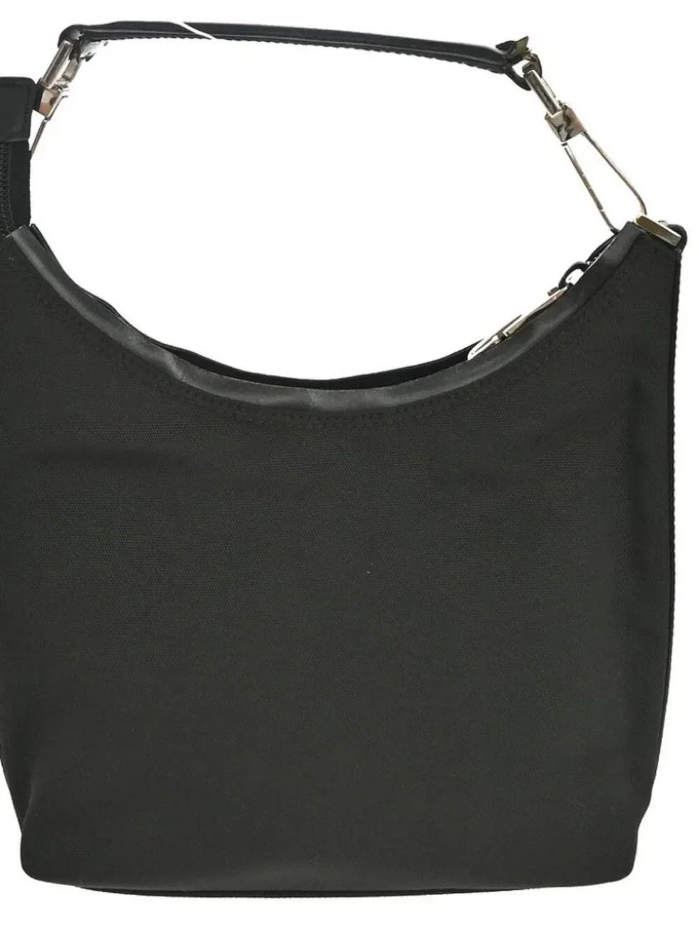 Gucci Black GG Canvas Hobo Bag 0